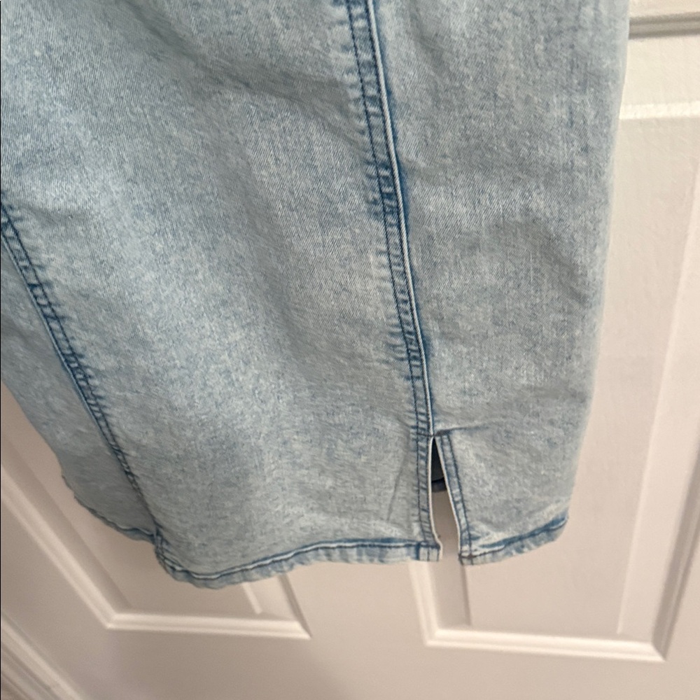 Rewash Light Blue Denim Dress - Picture 6 of 12